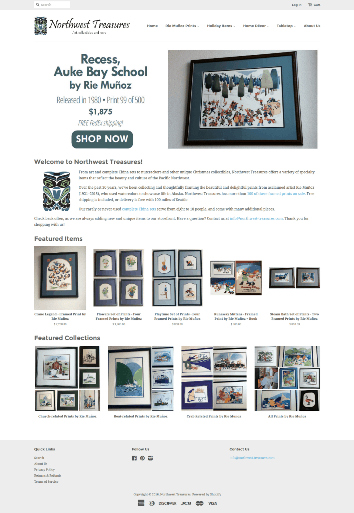 Hummingbird Marketing Services Portfolio: Northwest Treasures