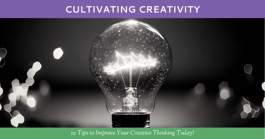Wouldn’t it be great if creative sparks were as easy as snapping your fingers? Because it’s not quite that easy, we’ve compiled 10 proven tips to help you cultivate creativity.