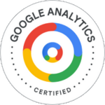 Andi Lucas is Certified in Google Analytics through Skillshop