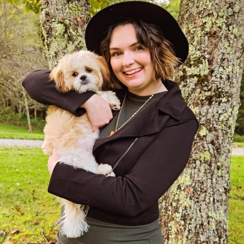 A Photoshoot with my Shichon pup, Willow in the fall. Craigsville, WV.