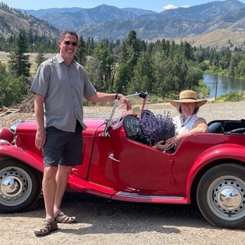 Mark & Monica Shallow of Methow Valley Lavender Mark & Monica Shallow of Methow Valley Lavender, website client of Hummingbird Marketing Services