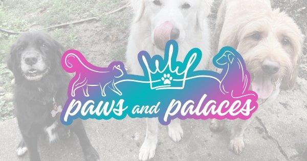 Paws and Palaces, logo and branding by Hummingbird Marketing Services in Seattle