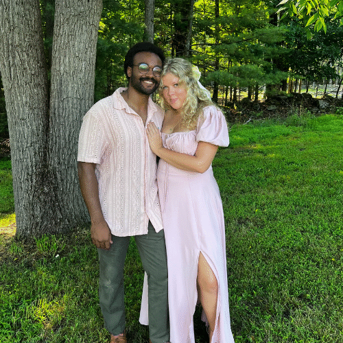 Celebrating my cousin's wedding with Tyler • Sarah Fils-Aime, Hummingbird Marketing Services