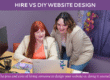 The pros and cons of building a website yourself, versus hiring someone to do it for you; a blog by Elizabeth Phillips of Hummingbird Marketing Services