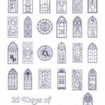 25 Days of Hummingbird Coloring Book, Page 1