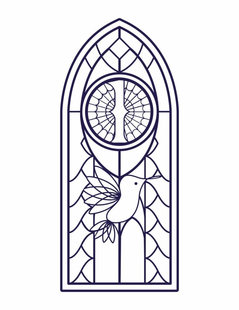 25 Days of Hummingbird Coloring Book, Page 2