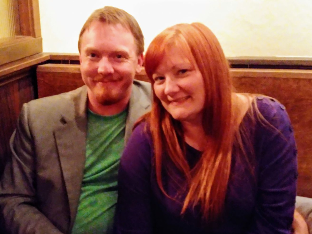 Andi & her (now) husband, Zach, celebrating their first dating anniversary in 2017.