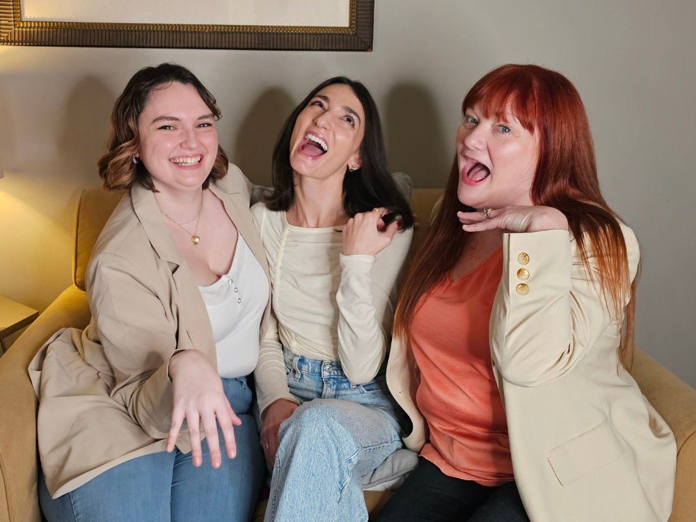 From left to right: Elizabeth Phillips, Julia Giordano, and Andi Lucas of Hummingbird Marketing Services