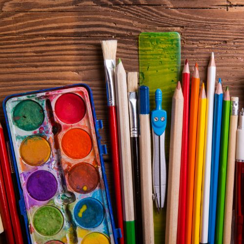 Experiment with different materials.