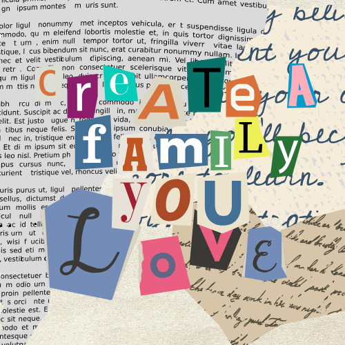 Cut up powerful quotes, or inspiring poetry.