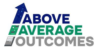 Above Average Outcomes | Web and Logo Design by Hummingbird Marketing Services