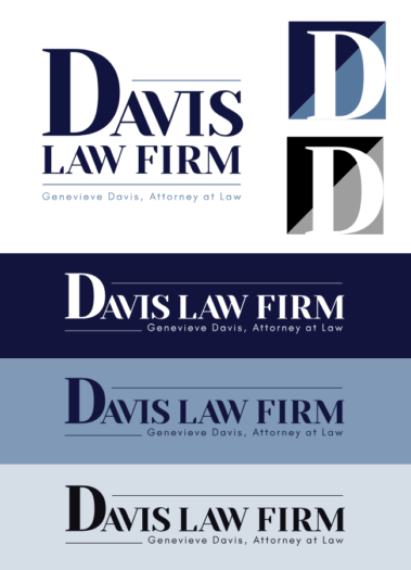 Davis Law Firm Logo Designed by Hummingbird Marketing Services in Seattle