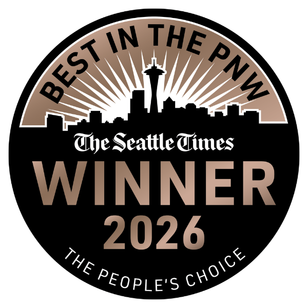 The Seattle Times Best in the PNW 2026 Winner logo