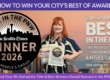 Andi Lucas, Founder of Hummingbird Marketing Services, at the Best in the PNW Awards Ceremony in Seattle